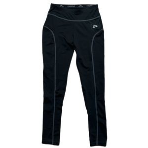 NWOT Coldpruf Women's Compression Running Athletic Leggings Tights, Black, Small